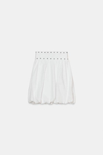 Юбка-балон с застежками-кнопками - ZARA