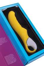 Вибратор Satisfyer Vibes Yummy Sunshine силикон желтый 22,5 см