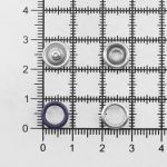 Кнопка рубашечная (джерси) открытая ⌀9.5 мм, ≈1440 шт, МЕТАЛЛ, эмаль, 569 т.синий матовый, NEW STAR