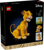 Конструктор Лего Дисней Король Лев Молодой Симба | LEGO Disney Young Simba 43247 коллекционная модель, 1445 дет. (18+)