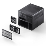 Корпус JONSBO N5, ITX, MATX, ATX, E-ATX, XL-ATX, черный (без БП)