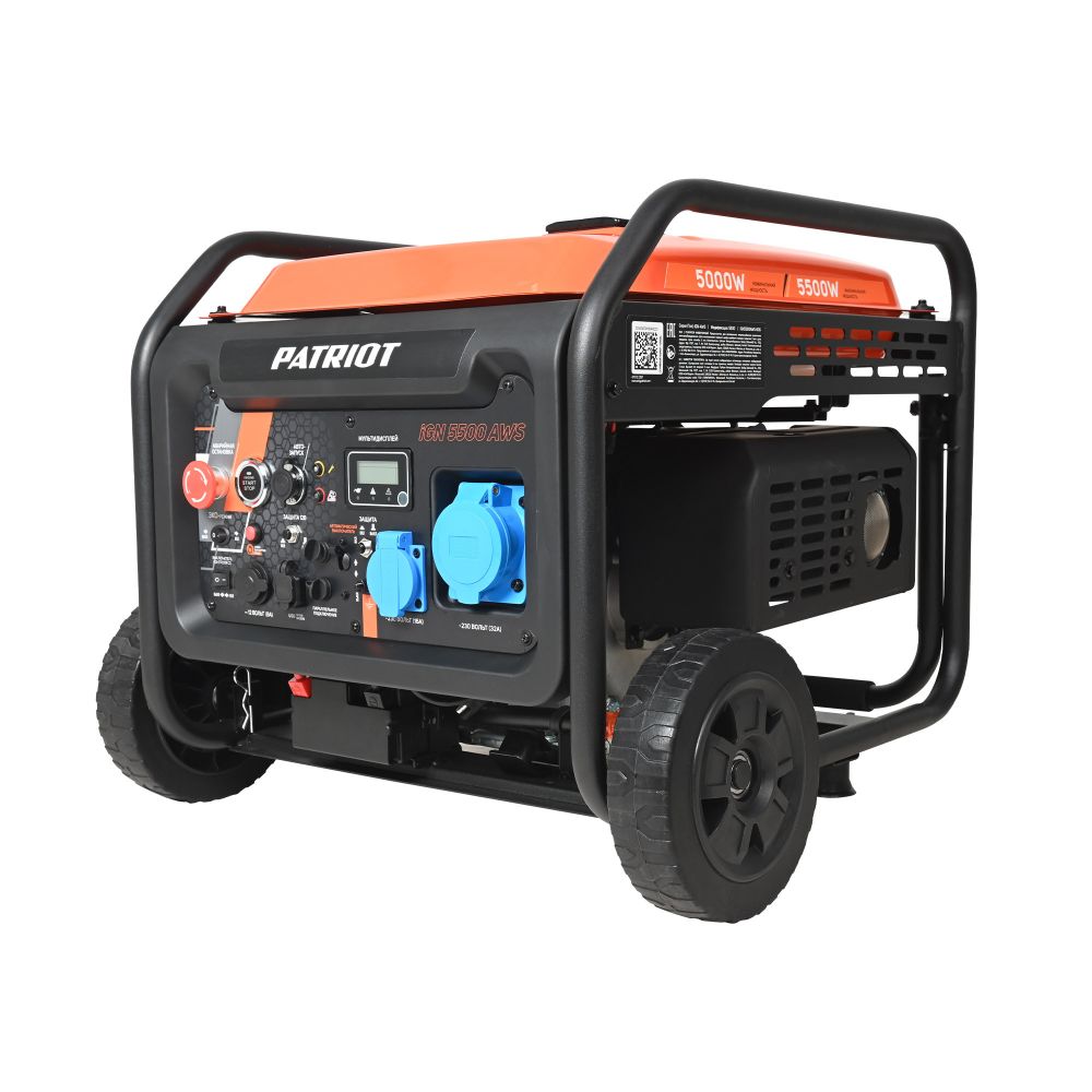 Генератор инверторный PATRIOT iGN 5500AWS Генератор инверторный PATRIOT iGN 5500AWS