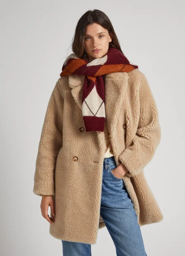 Пальто женское PEPE JEANS SHEEPSKIN COAT