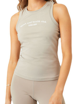Женский топ теннисный Björn Borg Borg Slim Tank - beige