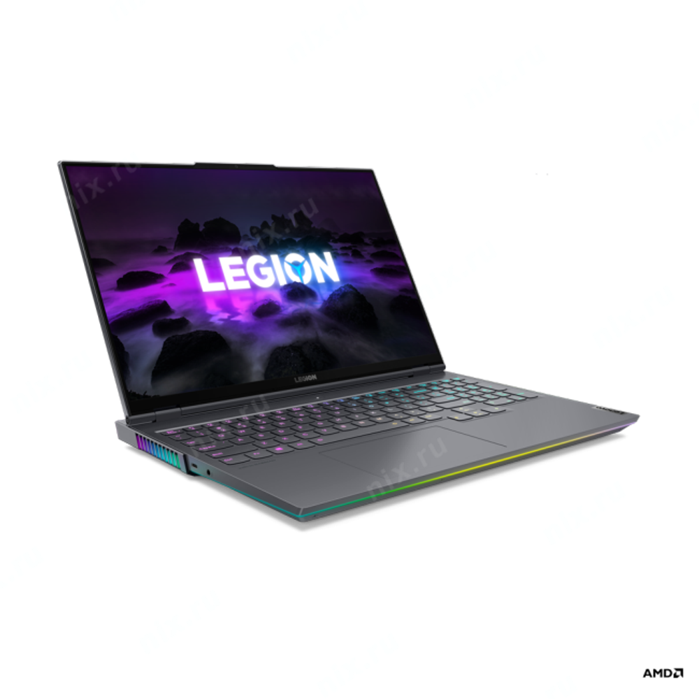 Ноутбук Lenovo Legion 7-16ACHg6. AMD Ryzen 7 5800H/RAM 16Gb/SSD 1024Gb/Nvidia RTX3080 16Gb/16.0"/2560*1600/IPS 165Ghz/DOS