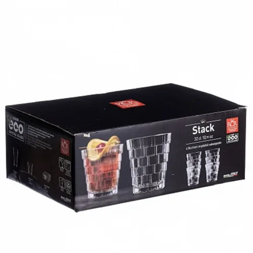Стакан Олд фэшн 320 мл хр. стекло Stack d 9 см h9,5 см Stackable RCR [6]
