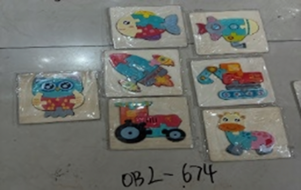Развивающая игрушка Пазл, OBL-674