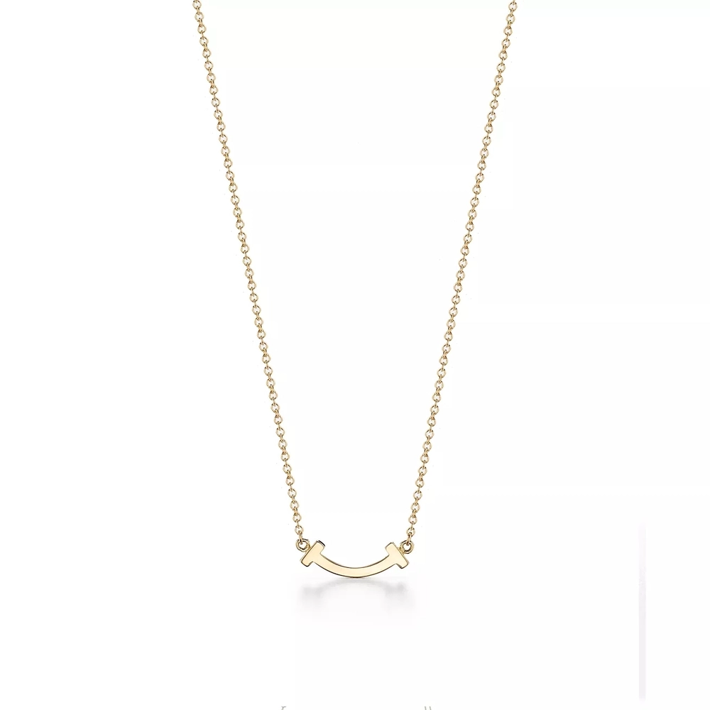 Подвеска из жёлтого золота 18к(750 проба) с бриллиантами, Tiffany💠коллекция T, ✨