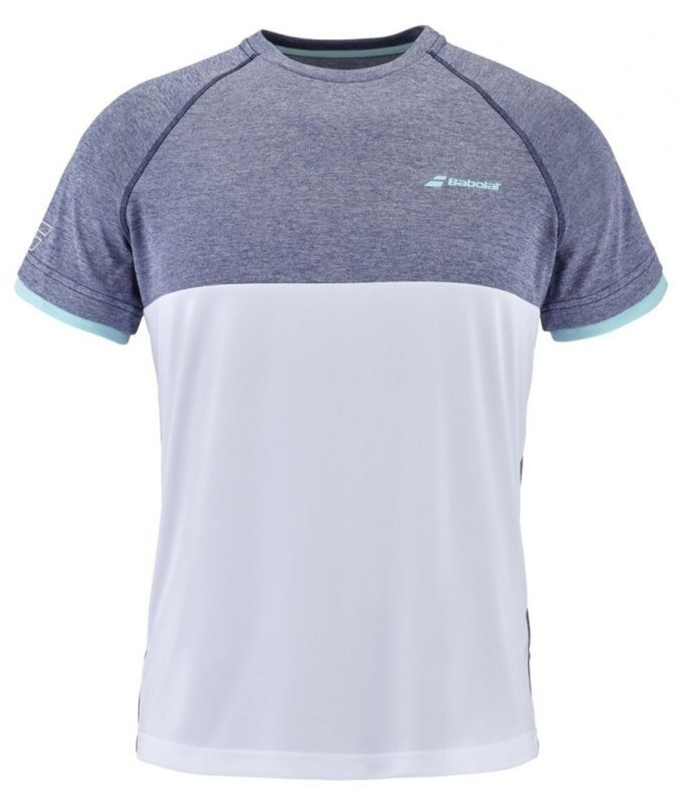 Мужская теннисная футболка Babolat Play Crew Neck Tee Men - разноцветный