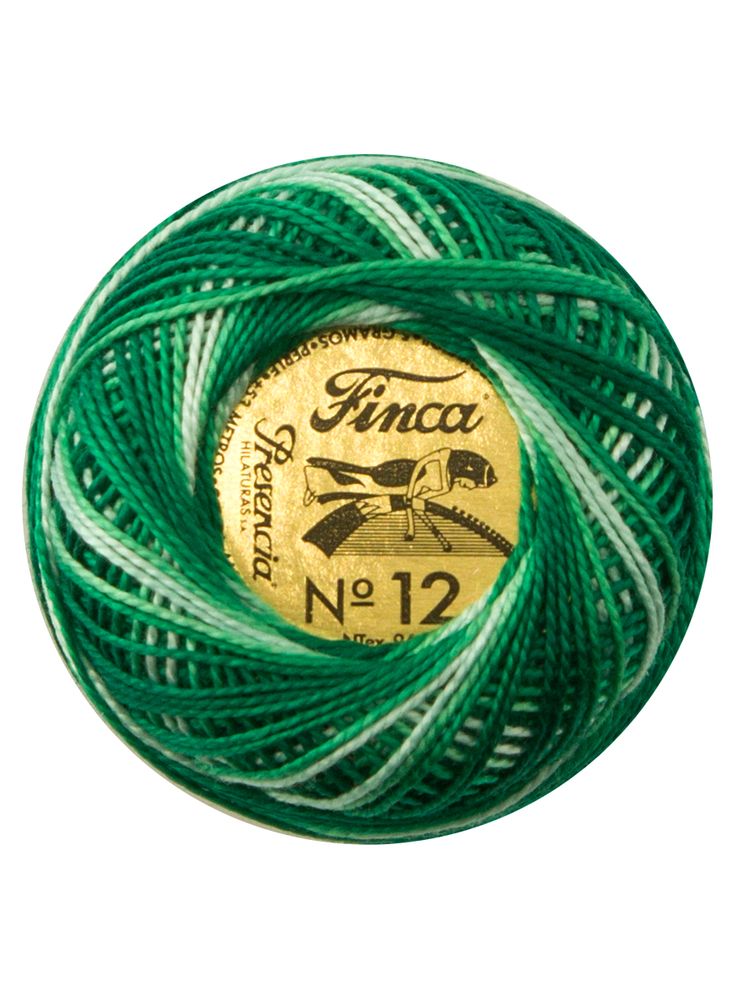 Мулине Finca №12 Perle (Жемчужное), цв. мультиколор 9840 / 1 мот. х 53 метра