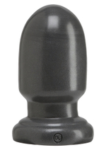 Анальный стимулятор Shell Shock Small - 15,2 см. (Цвет: серый)