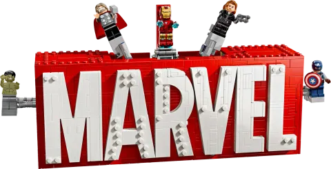 Конструктор LEGO Marvel 76313 Логотип с минифигурками