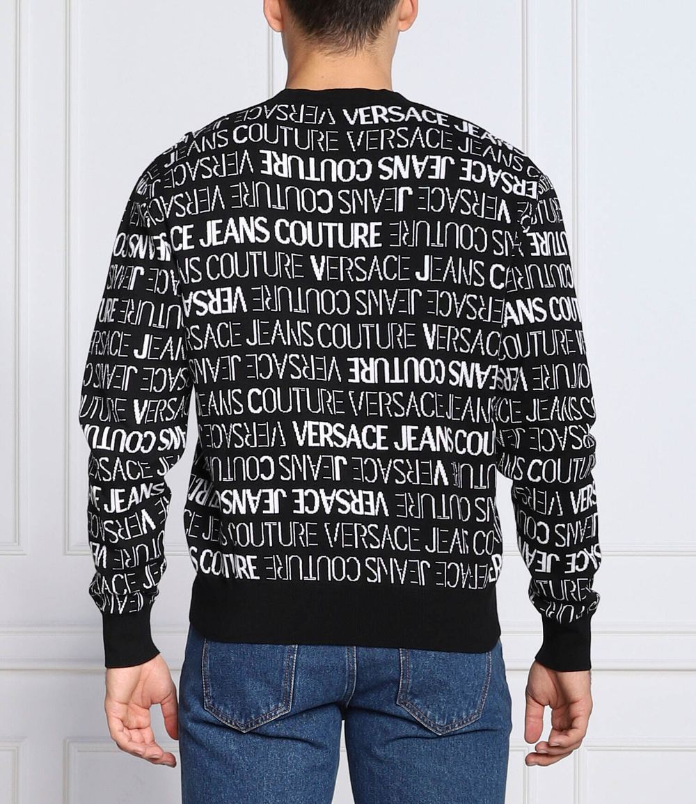 свитер Versace Jeans Couture - черный(73GAFM13CM02A)