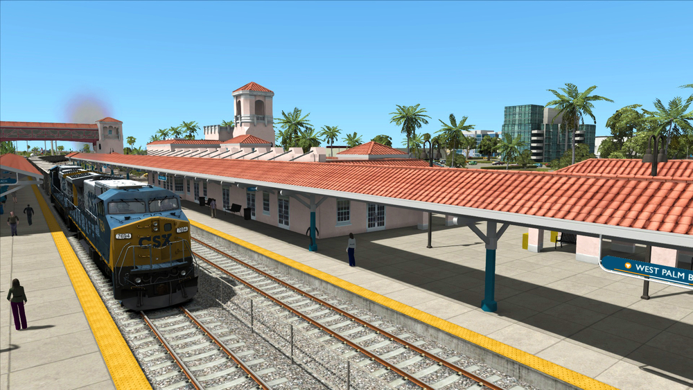 Train Simulator: Miami - West Palm Beach Route Add-On (для ПК, цифровой код доступа)