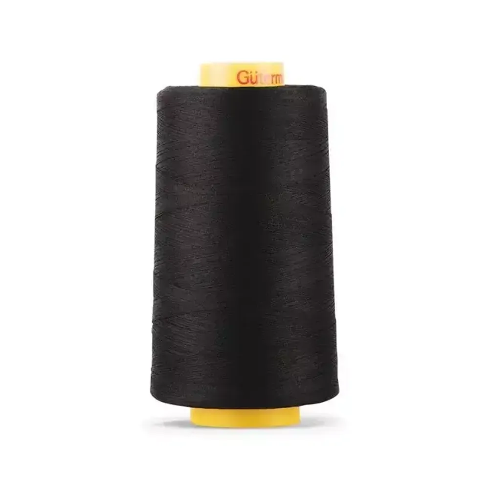 Нитка Gutermann Mara 120 (5000 метров), 1 боб., универсальная | _000 черный