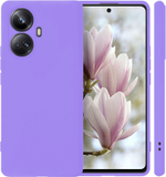 Мягкий Soft Touch чехол из силикона для REALME 10 PRO PLUS с бархатной подкладкой