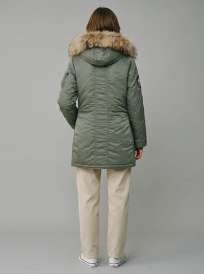 Куртка Аляска Женская - Apolloget Alaska Wmn (олива/желтый - s.green/yellow)