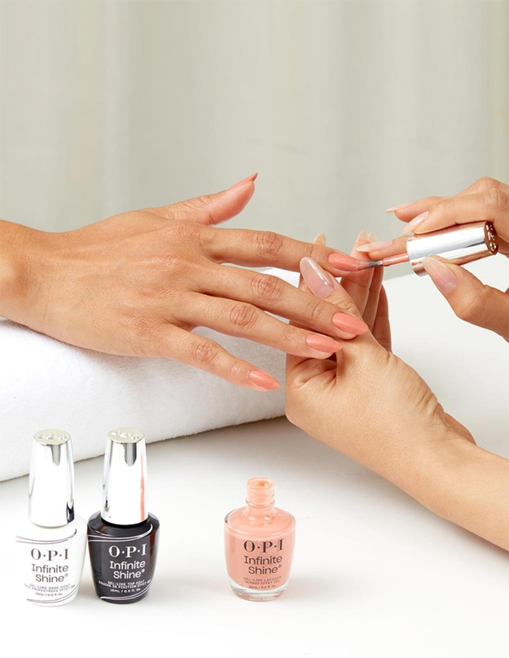 OPI Infinite Shine Silk - Лак для ногтей с гелевым эффектом A Sherbert Thing, 15 ml