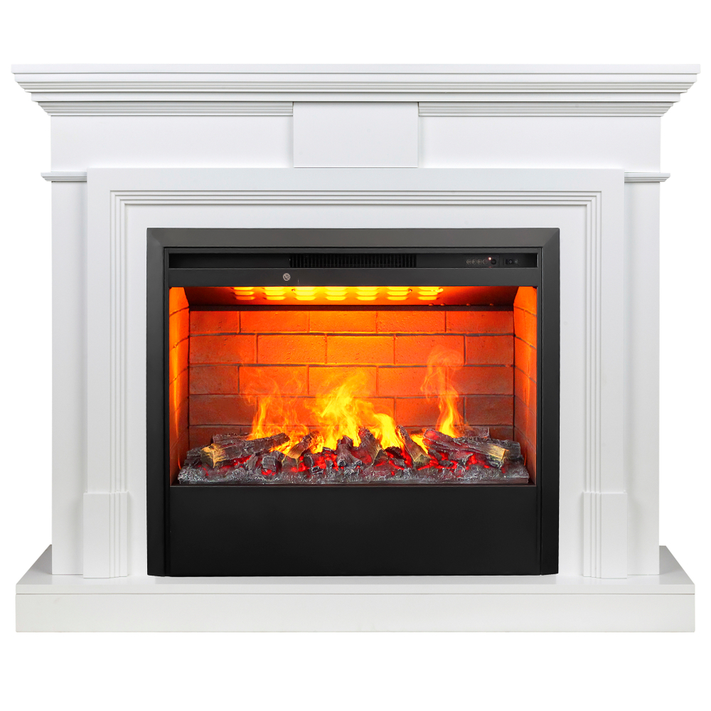 Каминокомплект Real Flame Marco 25,5/26 WT с очагом 3D Helios 26