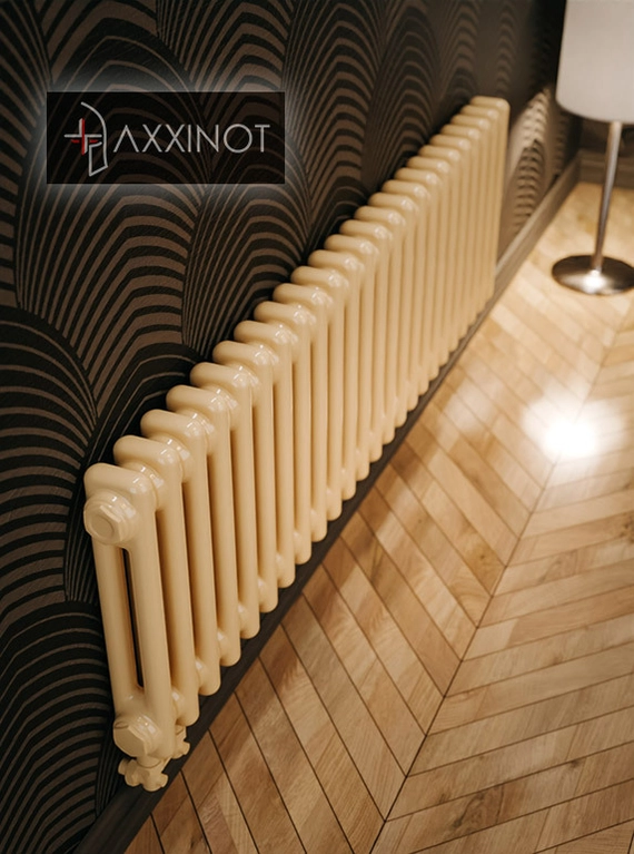 Axxinot Sentir 2040 - двухтрубный трубчатый радиатор высотой 400 мм, нижнее подключение