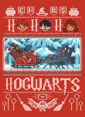 Постер «Harry Potter: Ho-ho hogwarts»