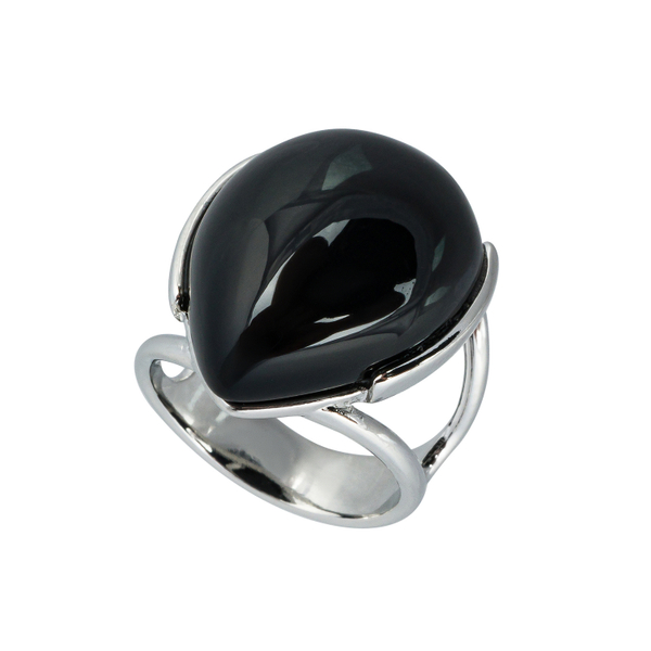 Кольцо Possebon Agata Preto K0953.4 22 S размер 19