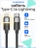 Кабель Type-C to Lightning Gurdini Silicone Data Cable 20V/3A 60W 1m (LED) черный