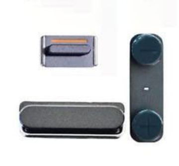 Комплект кнопок корпуса black для iPhone 5