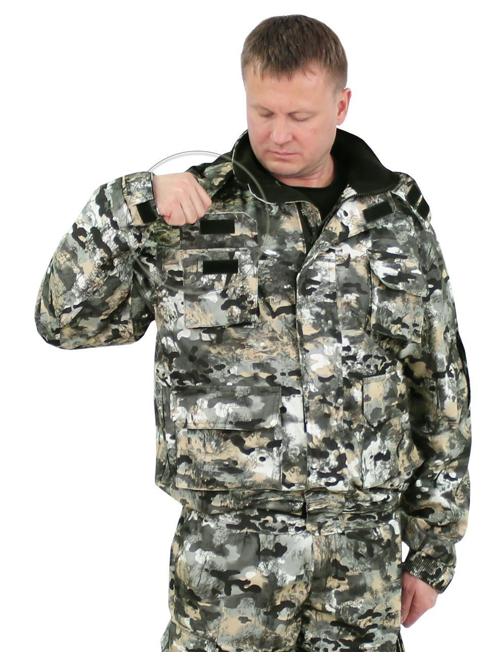 Костюм HUNTER-Demi тк.Алова цв.Полигон