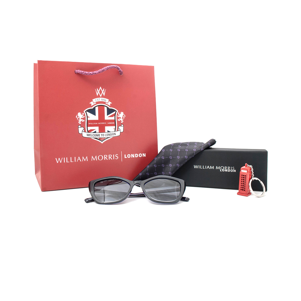 Солнцезащитные очки WILLIAM MORRIS 10074 6822 бабочка черные