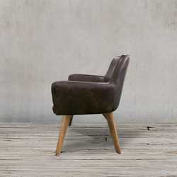 Полукресло Roomers Furniture c0097-1d/javablack#24