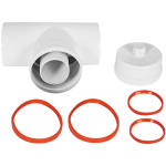 ROMMER RCA-6010-000103 Конденсатоотводчик коаксиальный Т-образный D 60/100