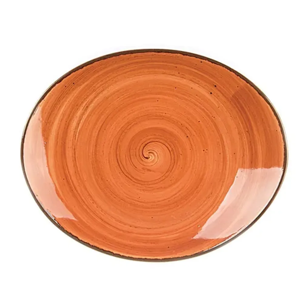 Тарелка 21*17,5 см Brown Shore Fusion P.L. Proff Cuisine [8]