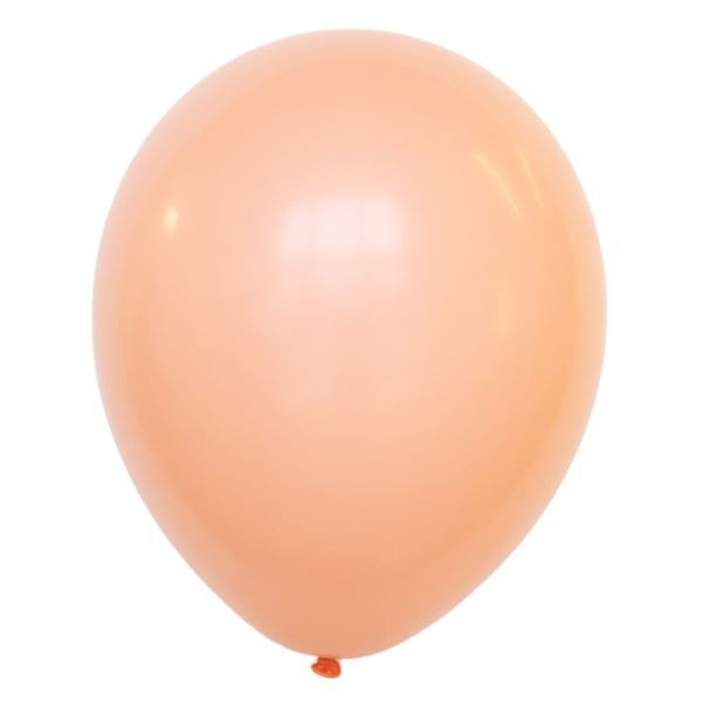 Воздушные шары с гелием и обработкой Декоратор SALMON PEACH Персиковый 053 12"/30 см