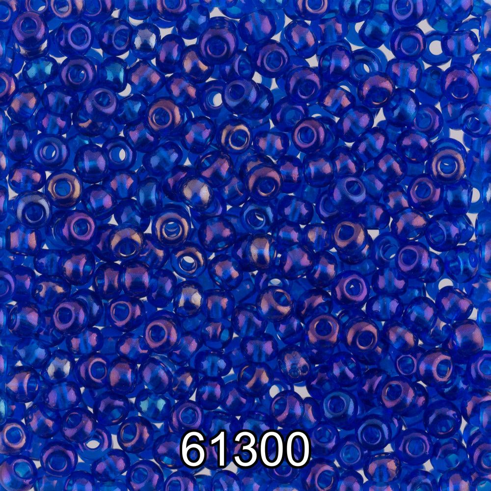 Бисер Preciosa 10/0 (2.3 мм), 500 г, 61300 (Ф287) синий