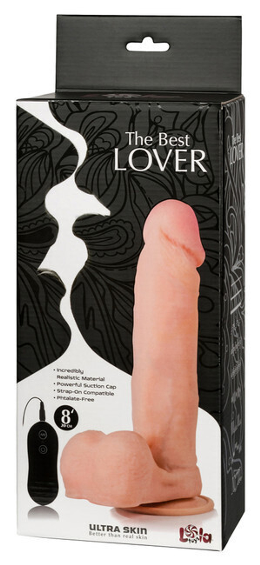 Вибратор The Best Lover 6 (22.5 см , телесный) (Цвет: телесный)