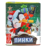 Батарея салютов 'Пинки' (JF C20-12/03) от Joker Fireworks, 12 выстрелов, 20 мм