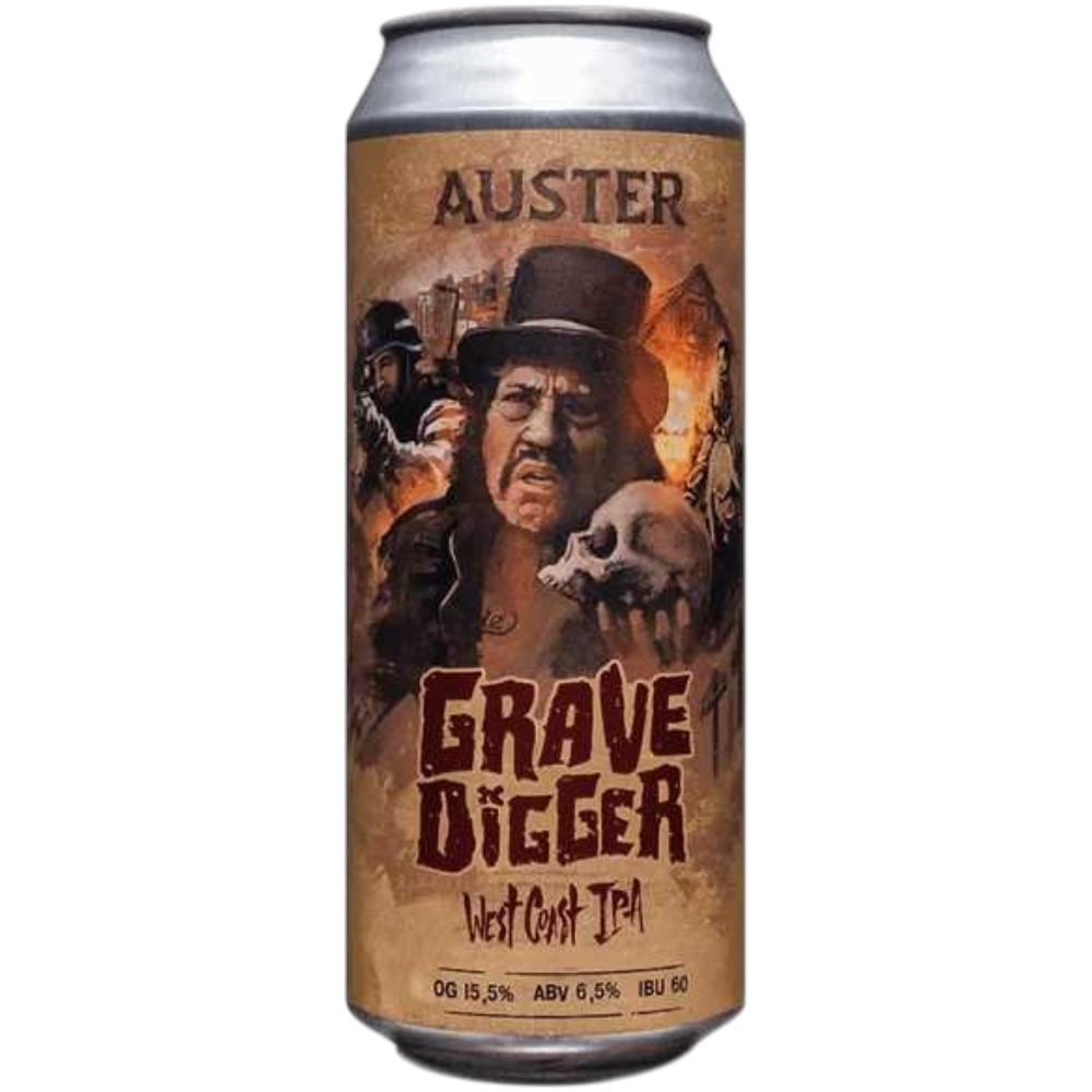 Пиво Sigma Brau Auster Grave Digger 0,45 л. in can