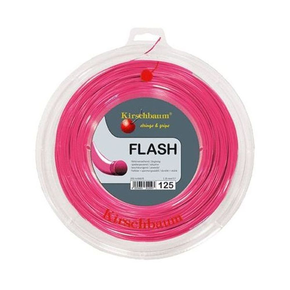 Теннисные струны Kirschbaum Flash (200 m) - Розовый