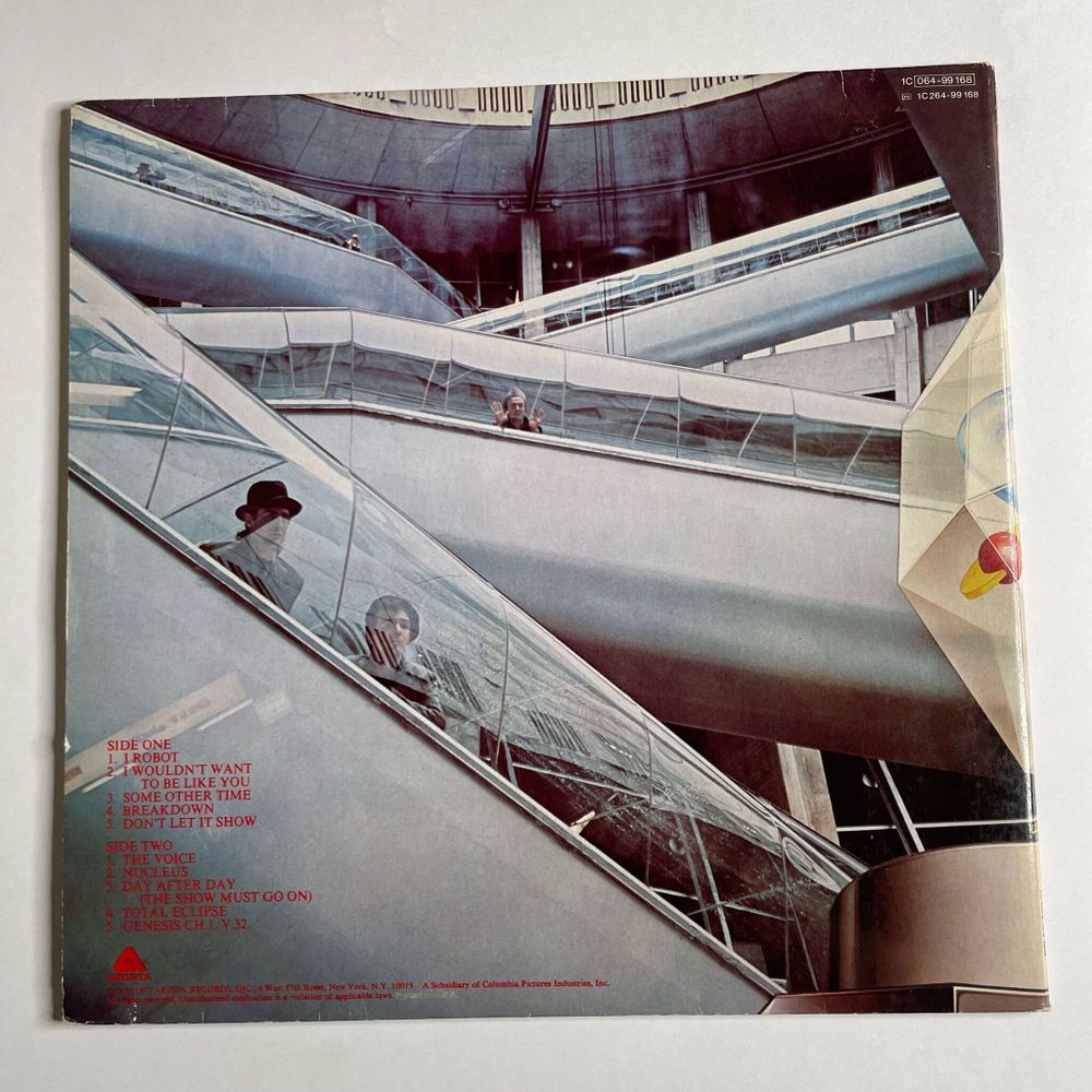 Винтажная виниловая пластинка LP The Alan Parsons Project I Robot (Germany 1977) Nucleus