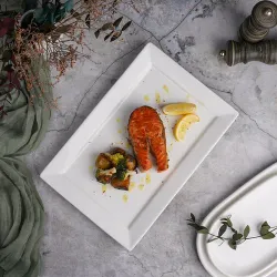 Блюдо прямоугольное 30*20 см h2,5 см белое фарфор P.L. Proff Cuisine [4]