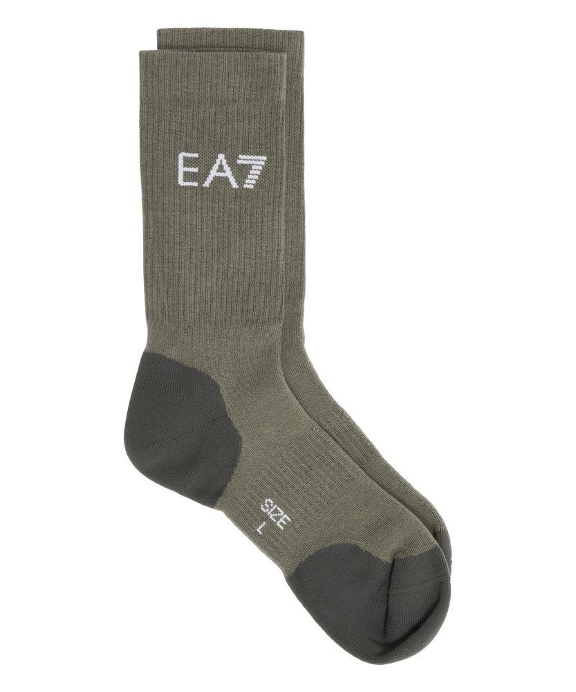 Теннисные носки EA7 Knitted 1P - зеленый