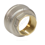 Муфта латунь никель переходная Ду 40х25 (1 1/2"х1") ВР/ВР 9019 ГОСТ 32585-2013 Aquasfera 9019-07