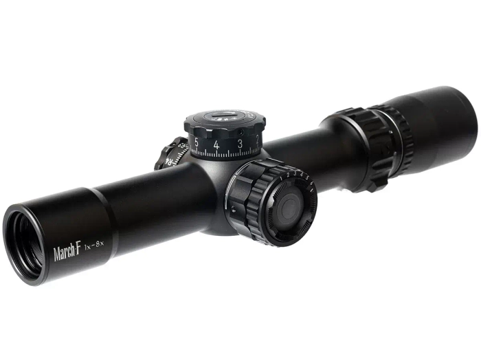 Прицел March-F 1-8x24 FMC-3 FFP 30мм, подсветка (D8V24FIML FMC-3)