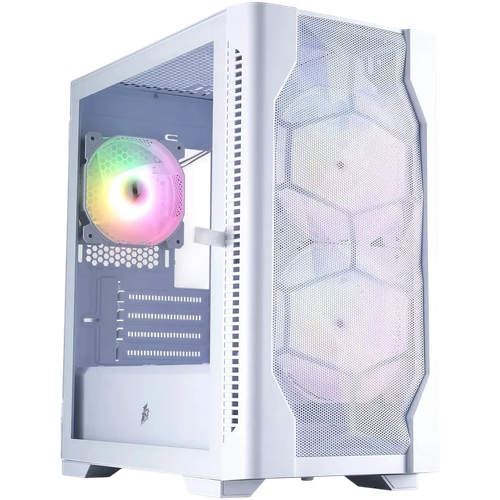 Корпус 1STPLAYER DK D4-M ARGB White (D4-M-WH-2F7-14-W-1F7-W)