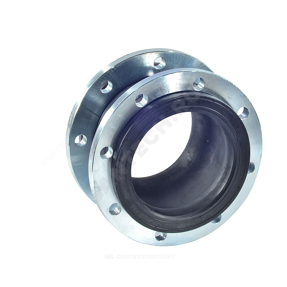 Компенсатор резиновый EPDM Ду 400 Ру10 фл L=255мм 8010 Benarmo сжатие/растяжение 30 мм/14 мм