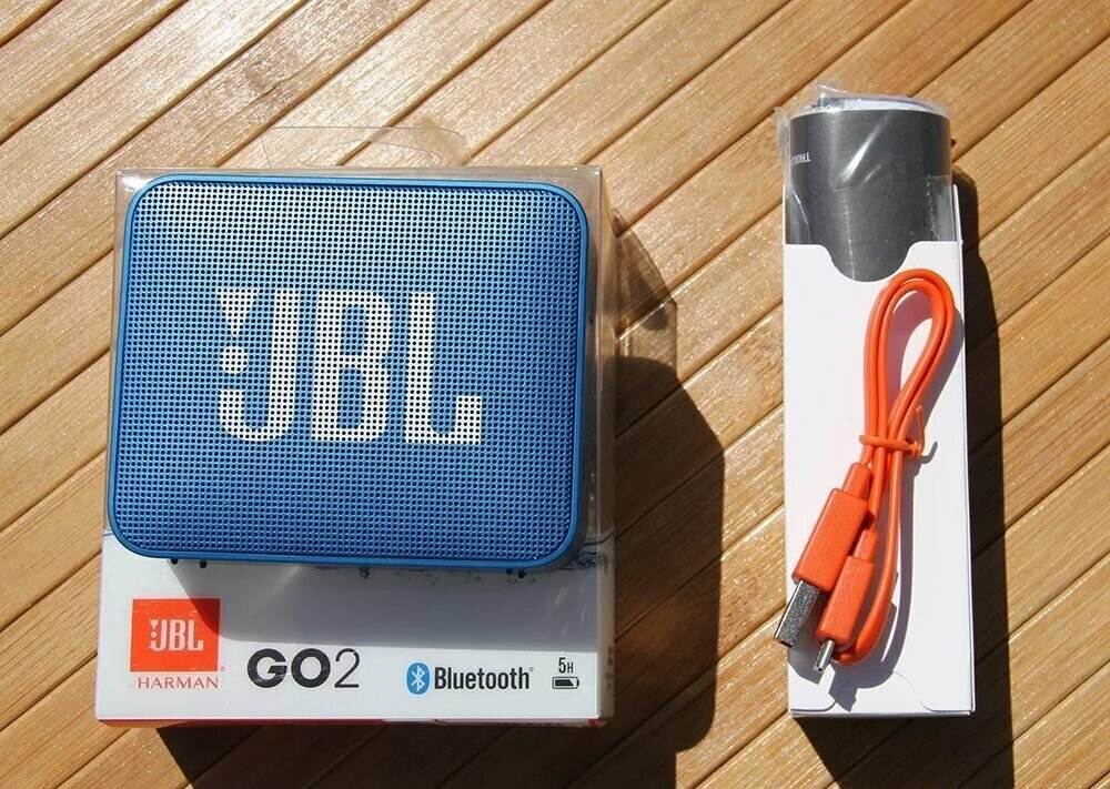 Портативная акустика JBL GO 2 Blue (синий)