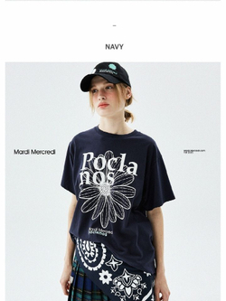 товары POCLANOS X MARDI TSHIRT FLOWER