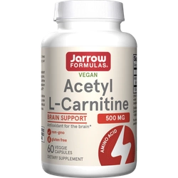 Acetyl L-Carnitine 500 мг 60 капсул Jarrow Formulas