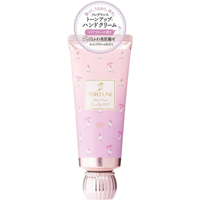 Крем для рук KOSE Fortune Fragrance Tone Up, увлажняющий, осветляющий эффект, 60 гр.